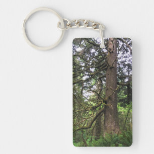 Ecola State Park, Cannon Beach, Oregon Key Ring