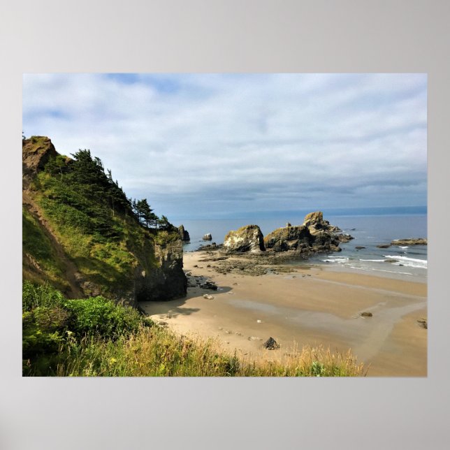 Ecola State Park, Cannon Beach, Oregon Poster (Front)