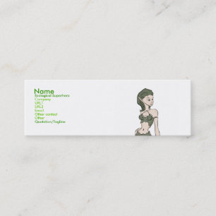Ecological Superhero Business Cards