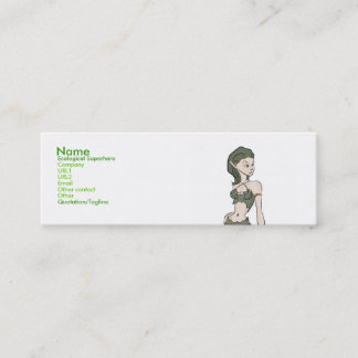 Ecological Superhero Business Cards