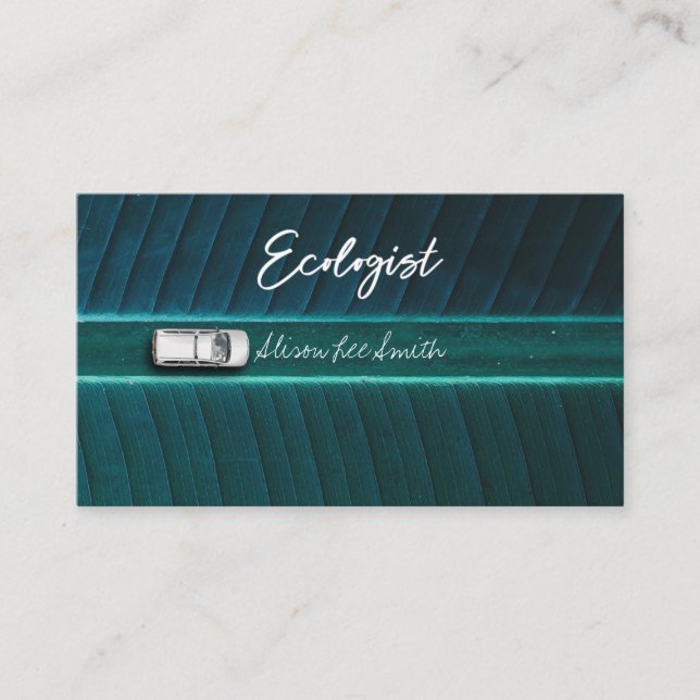 Ecologist Business Card (Front)