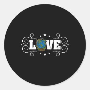 Ecologist Environmental Protection Animals Plants Classic Round Sticker