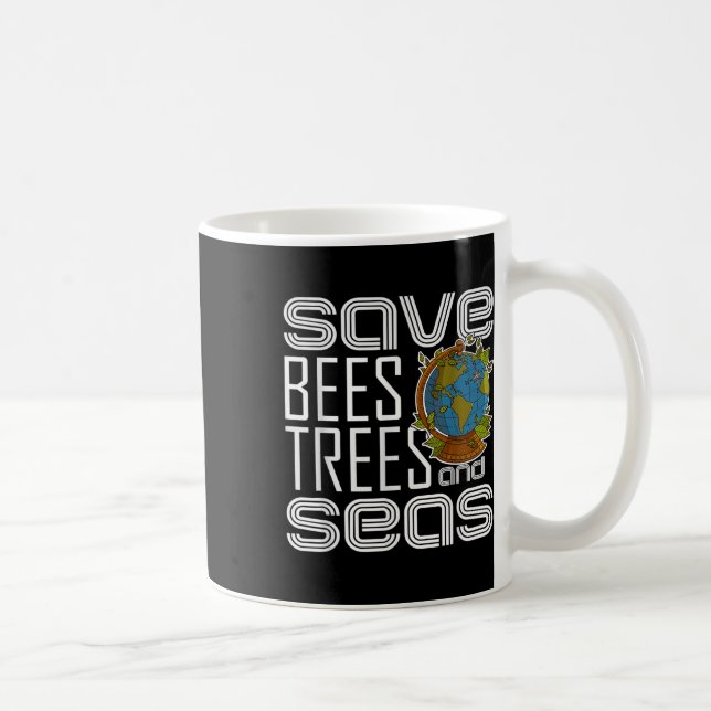 Ecologist Environmental Protection Animals Plants  Coffee Mug (Right)
