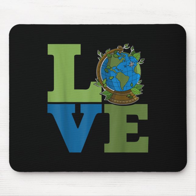 Ecologist Environmental Protection Animals Plants  Mouse Pad (Front)