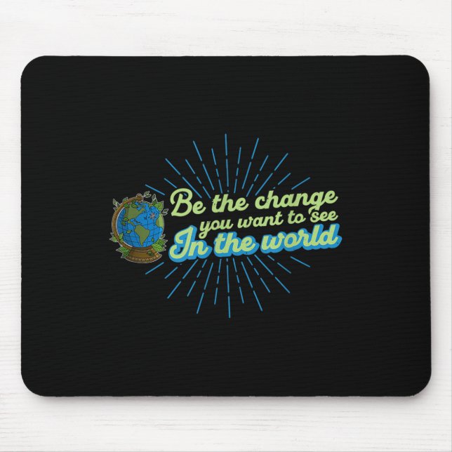 Ecologist Environmental Protection Animals Plants  Mouse Pad (Front)