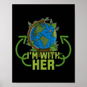 Ecologist Environmental Protection Animals Plants Poster