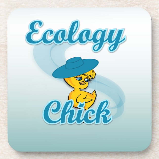 Ecology Chick #3 Coaster (Front)
