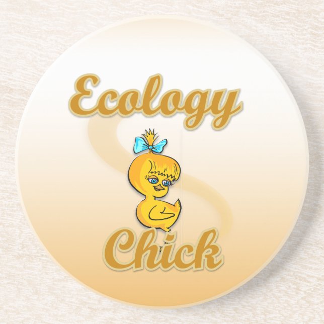 Ecology Chick Coaster (Front)