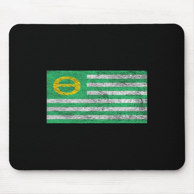 Ecology Flag Environmentalism Earth Day 1  Mouse Pad (Front)