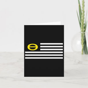 Ecology Flag Environmentalism Earth Day Card