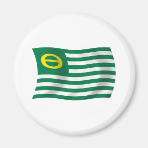 Ecology Movement Flag Magnet