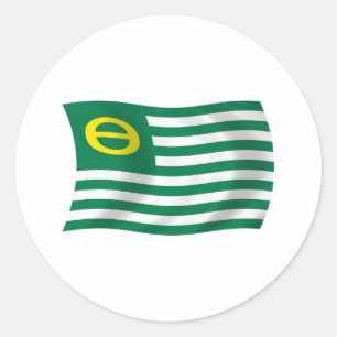 Ecology Movement Flag Sticker