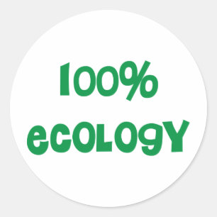 Ecology & Recycle Products and Designs! Classic Round Sticker