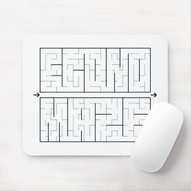 Econo-Maze -  Mouse Pad (With Mouse)