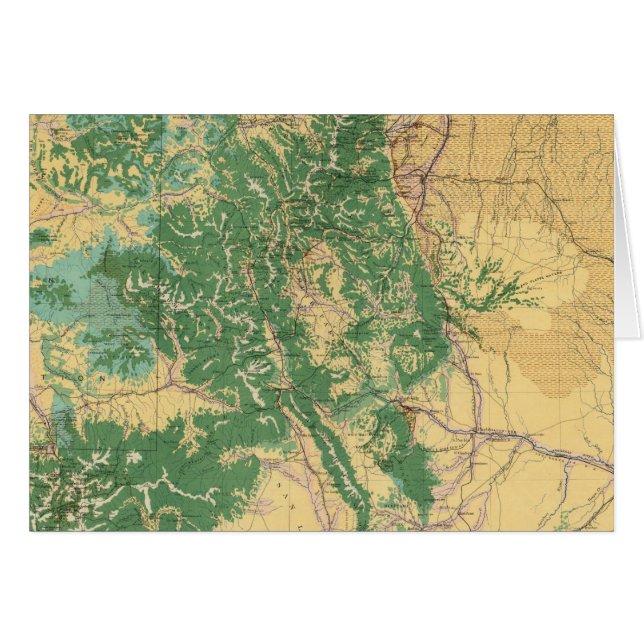 Economic Map of Colorado (Front Horizontal)