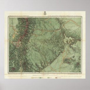 Economical Features of Colorado and New Mexico Poster