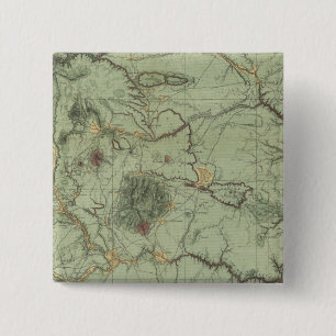Economical Features of New Mexico 15 Cm Square Badge