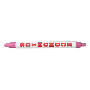 Economics Black Ink Pen