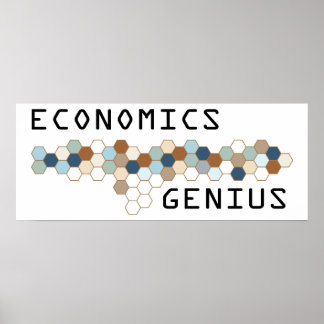 Economics Genius Poster