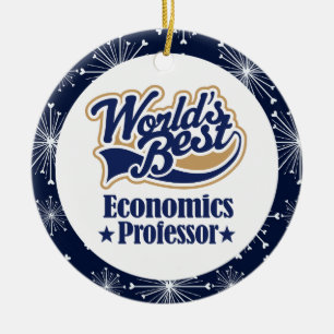 Economics Professor Gift Ornament