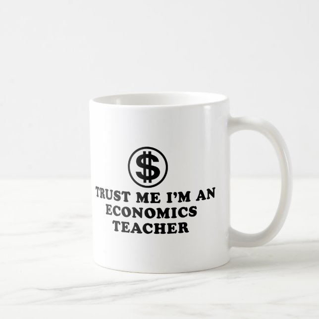 Economics Teacher Coffee Mug (Right)
