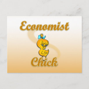 Economist Chick Postcard
