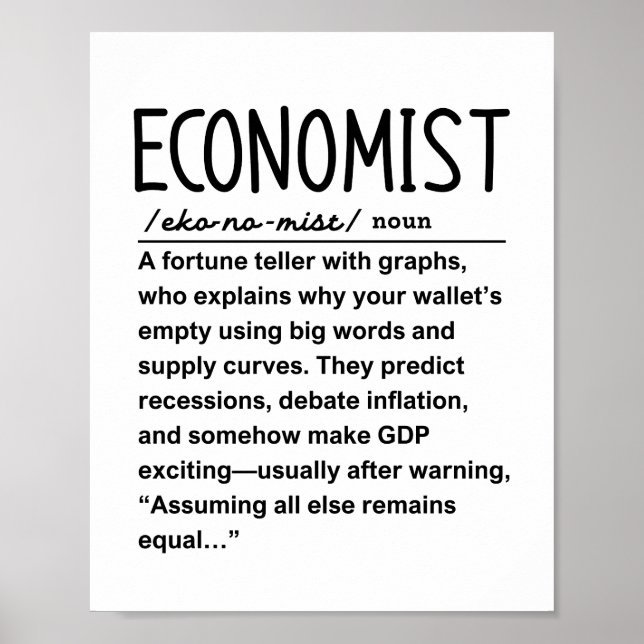 Economist Poster (Front)