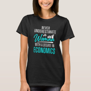 Economist Woman Power Business Economics GraduateG T-Shirt