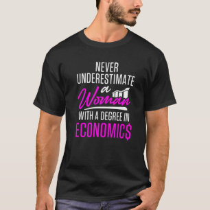 Economist Woman Power Business Economics GraduateG T-Shirt