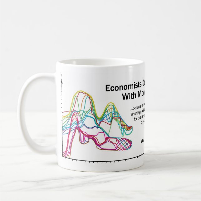 Economists Do It With Models Large Mug (Left)