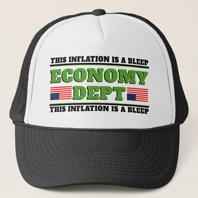 Economy Dept.™ Trucker Hat (Customise It!) (Front)