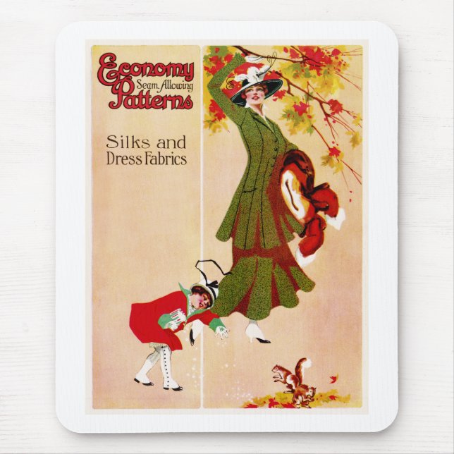 Economy Patterns Mouse Pad (Front)