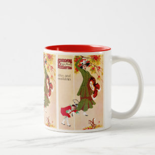Economy Patterns Two-Tone Coffee Mug
