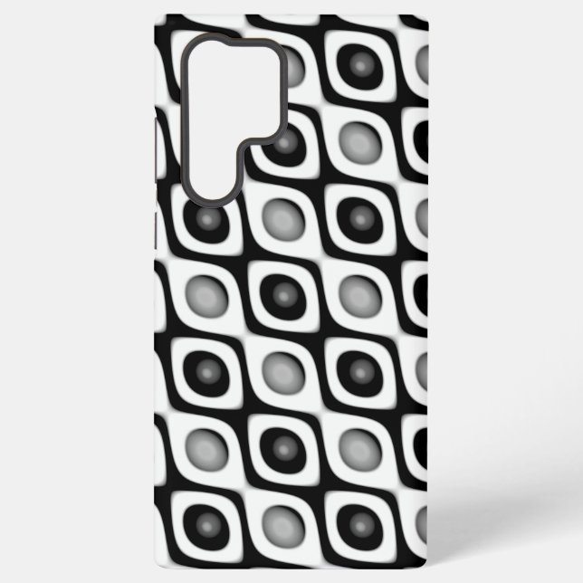 Ecosphere Geometric 8k Seamless  Samsung Galaxy S22 Ultra Case (Back)
