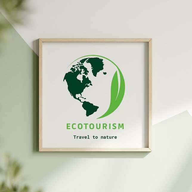 Ecotourism Green Travel to Nature Poster (Creator Uploaded)