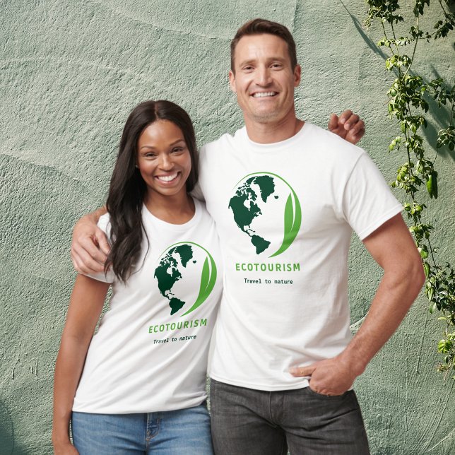 Ecotourism Green Travel to Nature T-Shirt (Creator Uploaded)