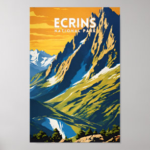 Ecrins National Park Poster