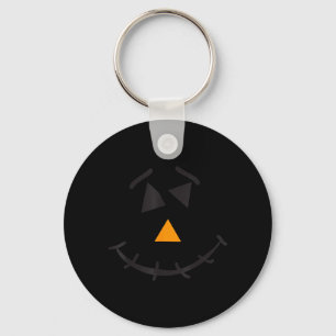 Ecrow Face Funny Thanksgiving Halloween Costume Key Ring