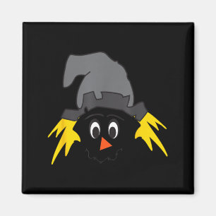 Ecrow Face Hat Y Thanksgiving Halloween Costume Magnet