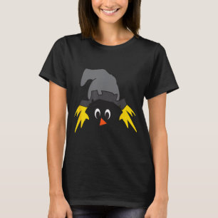Ecrow Face Hat Y Thanksgiving Halloween Costume T-Shirt