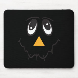 Ecrow Face Smile Funny Thanksgiving Halloween Mouse Pad