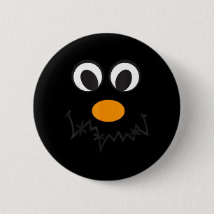 Ecrow Face Smile Thanksgiving Halloween Costume 6 Cm Round Badge