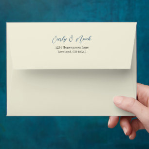 Ecru Wedding Special Occasion Envelope