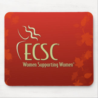 ECSC Red Leaves Mousepad