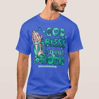 Ectodermal Dysphasia Awareness god bless faith hop T-Shirt