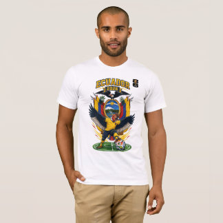 Ecuador 2026 Condor Patriotic Soccer Jersey T-Shirt