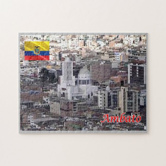 Ecuador - Ambato - Jigsaw Puzzle (Horizontal)