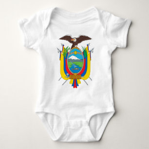 Ecuador Coat of Arms Baby Bodysuit