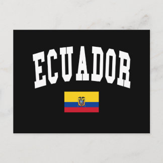 Ecuador College Style Postcard