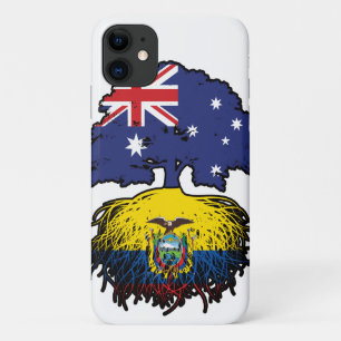 Ecuador Ecuadorian Australian Australia Tree Roots iPhone 11 Case